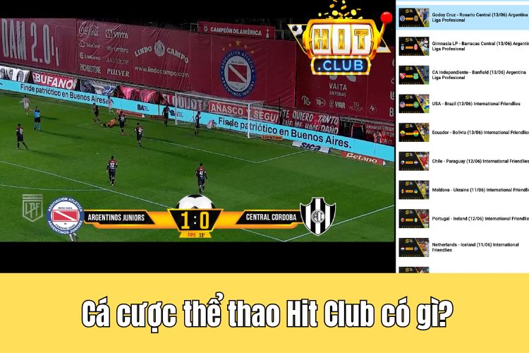 Cá cược thể thao HitClub có gì?