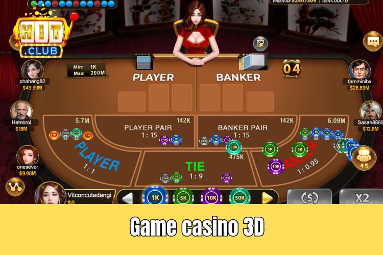 Game casino 3D HitClub