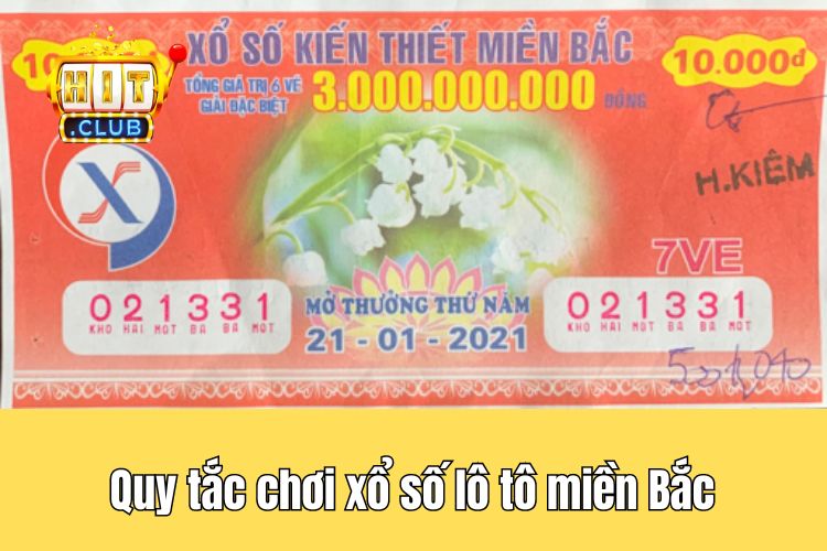 Quy tắc chơi xổ số lô tô miền Bắc 