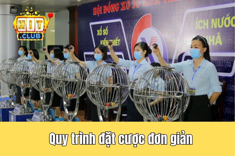 Quy trình đặt cược đơn giản, cách thức chơi dễ dàng